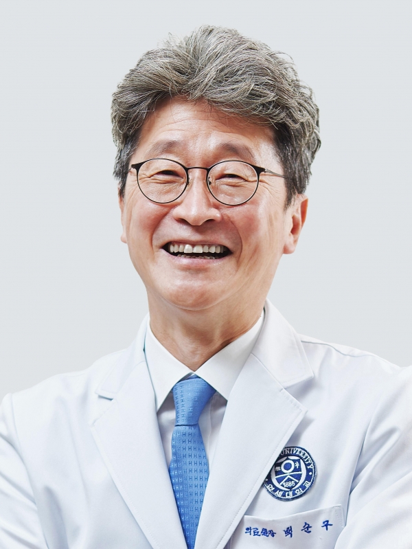 ▲JW중외박애상 수상자, 백순구 연세대학교 원주의무부총장 겸 원주연세의료원장