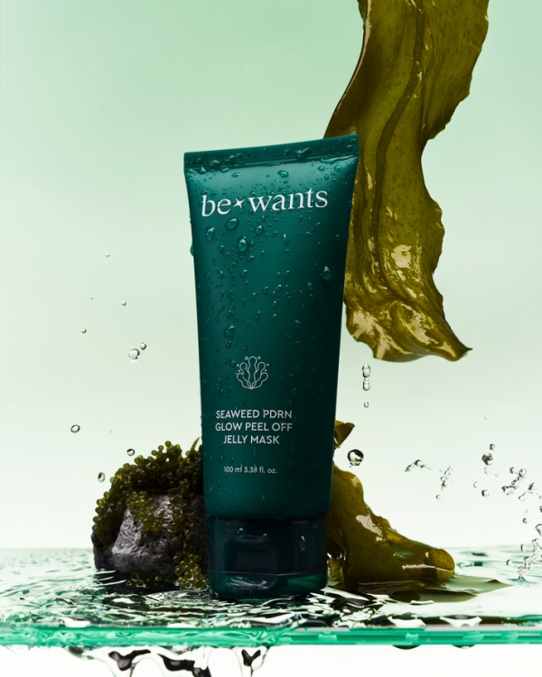 ▲비원츠 씨위드 피디알엔 글로우 필 오프 젤리 마스크팩