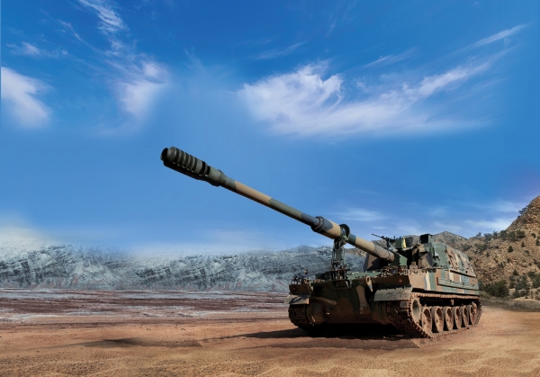 한화에어로스페이스 K9 자주포 모습 [사진=한화에어로스페이스]