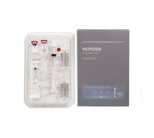 ▲ [사진자료 3] BMP-2 적용 골대체재 노보시스(NOVOSIS)