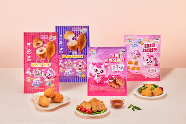 ▲프레시코 어린이용 냉동식품 4종