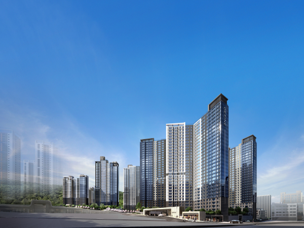 드파인 광안 메인 투시도 [사진=SK에코플랜트]