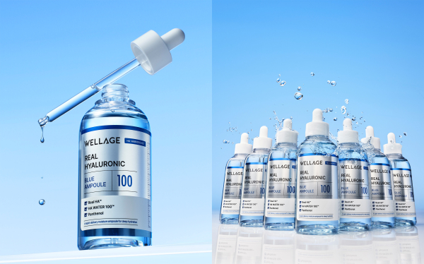 ▲ 웰라쥬 NEW 리얼 히알루로닉 블루 100 앰플
