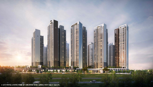 천안아이파크시티2단지 투시도[사진=HDC현대산업개발]