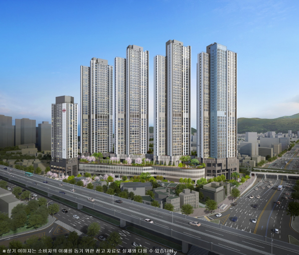 서면 어반센트 데시앙 투시도[사진=태영건설]