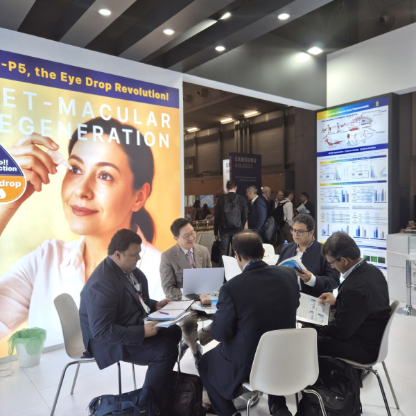 ▲ 바이오유럽 현장 모습