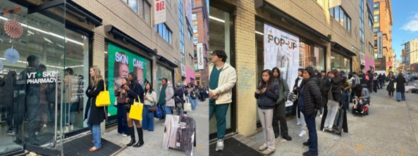 ▲뉴욕 소호 팝업 전경