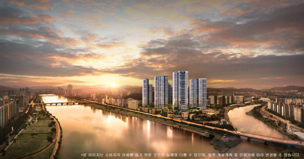 태화강 센트럴 아이파크 투시도 [사진 = HDC현대산업개발]
