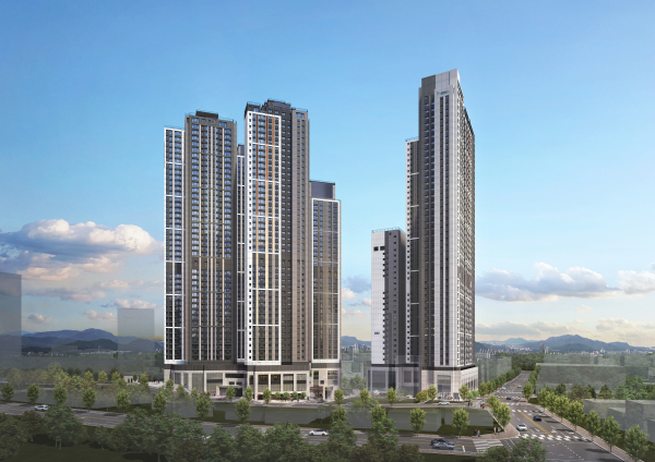 힐스테이트 선암호수공원 투시도 [사진 = 현대건설]