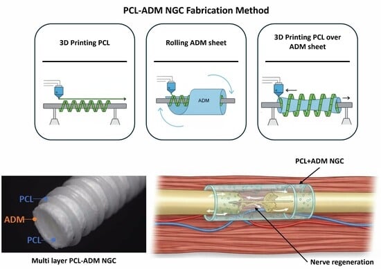 ▲티앤알바이오팹이 개발한 3D 바이오프린팅 기반 복합 생체재료 신경재생유도관 논문 이미지