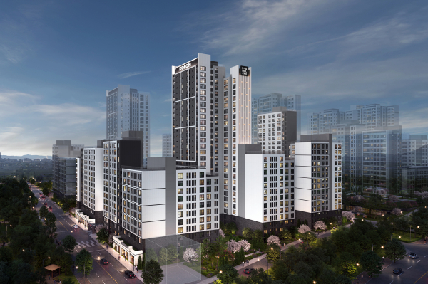 면목역3의8구역 가로주택정비사업 조감도 [사진=코오롱글로벌]