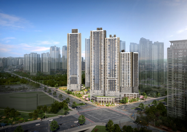 e편한세상 동탄역 어반원 투시도 [사진=DL이앤씨]