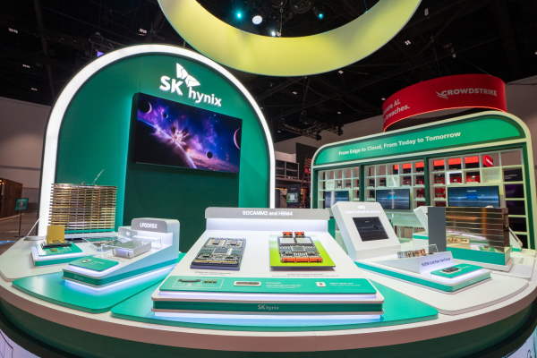 엔비디아 GTC 2026 SK하이닉스 전시관 전경 [사진=SK하이닉스]