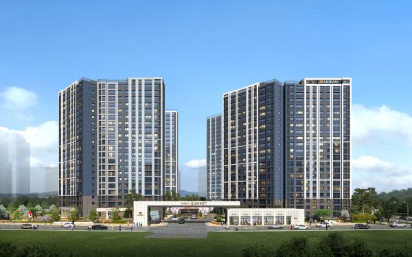 호반써밋 시흥거모 B1블록 투시도 [사진=호반건설]
