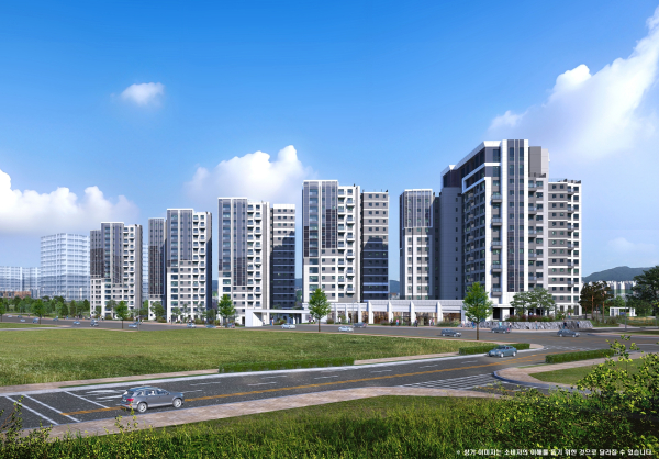 래미안 엘라비네 투시도 [사진=삼성물산 건설부문]