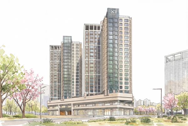 공덕역자이르네 투시도 [사진=자이S&D]