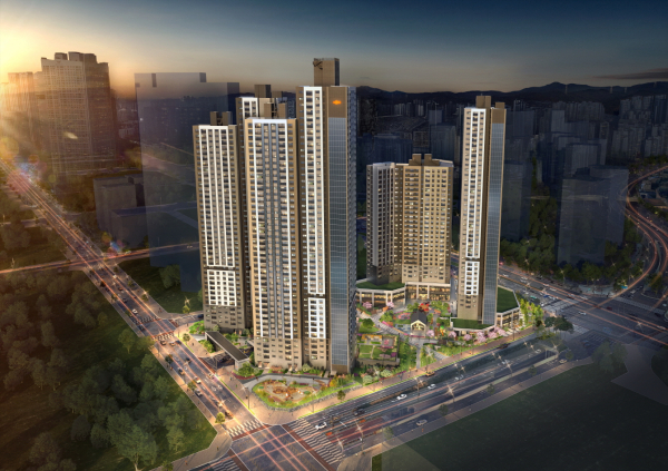 e편한세상 동탄역 어반원 조감도 [사진=DL이앤씨]