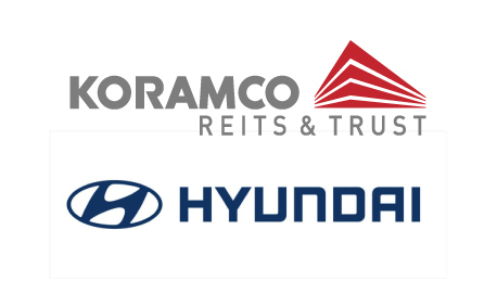 코람코자산운용-현대자동차 CI. [사진=코람코자산운용]