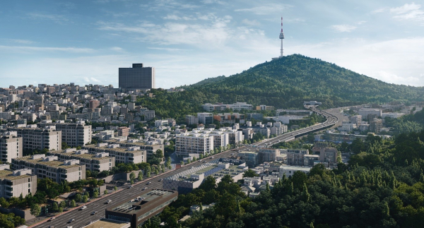 소요한남 by 파르나스 조감도 [사진=포스코이앤씨]