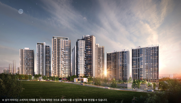 라클라체자이드파인 투시도 [사진=GS건설]