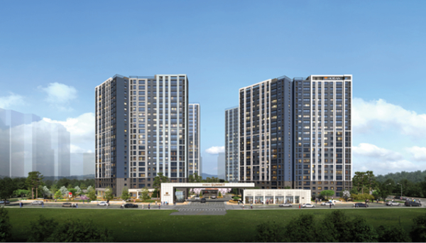 호반써밋 시흥거모 B1블록 투시도 [사진=호반건설]