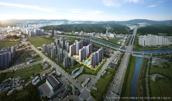 용인 고림 동문 디 이스트 조감도 [사진=동문건설]