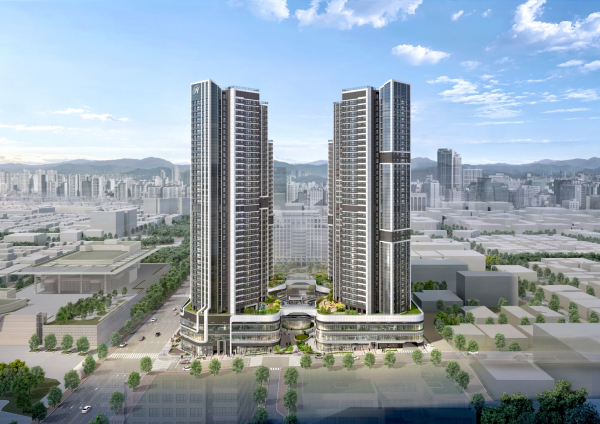 힐스테이트 구월아트파크 조감도. [사진=현대엔지니어링]